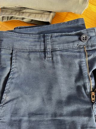 Pack 4 Pantalones Chinos Zara Talla 38