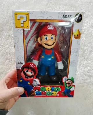 Figura Mario Bros 7+ Anos - nova