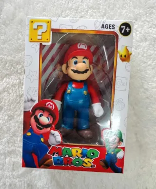Figura Mario Bros 7+ Anos - nova