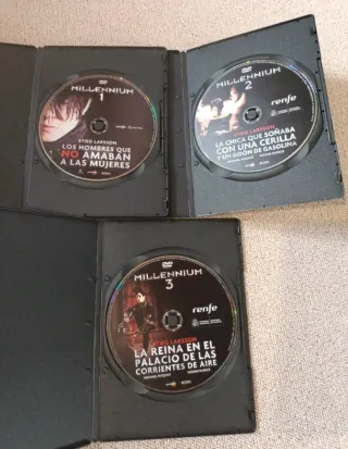 Trilogía Millennium DVD (Español)