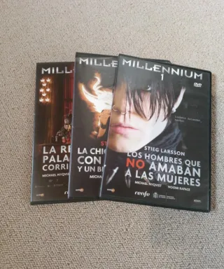 Trilogía Millennium DVD (Español)