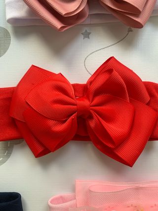 Felpas para bebé con lazo