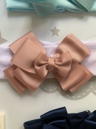 Felpas para bebé con lazo
