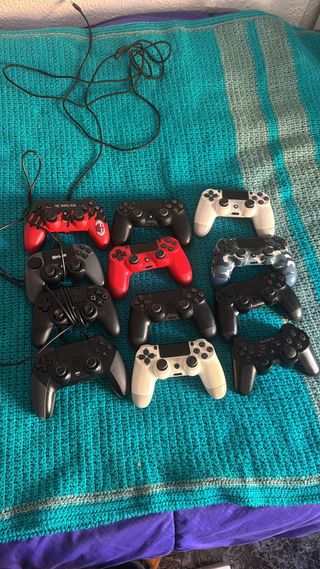 Lote 12 mandos PS4 para reparar o piezas