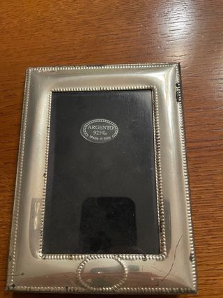 Portafoto Argento 925 Made in Italy Misure 13*17