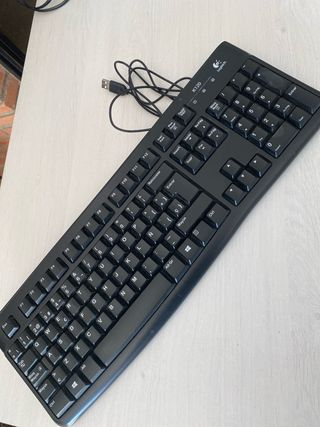 Teclado Logitech K120 USB Negro