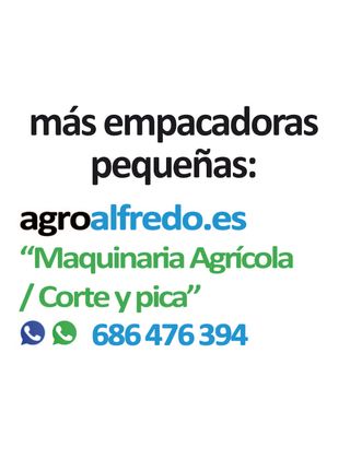 Empacadora paquete pequeño Gallignani 1600.