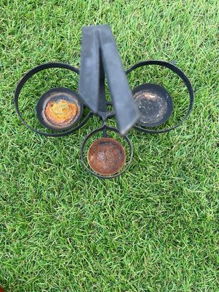 Aceitera, Vinagrera y Salero Cerámica