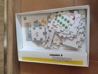 Lote 2 juegos educativos Diset: Abecedario y Númer