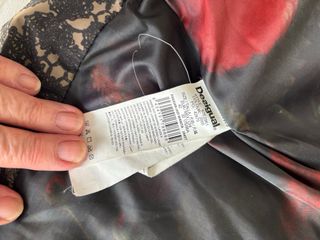 Anorak Desigual Encaje Negro Beige