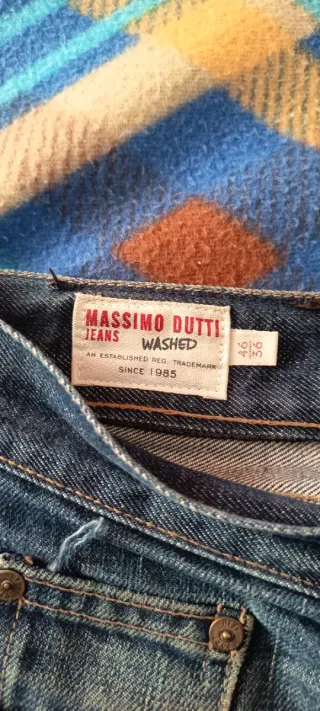 Lote de Pantalones Massimo Dutti Azul