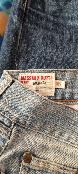 Lote de Pantalones Massimo Dutti Azul
