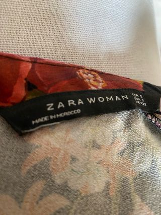 Vestido Zara estampado floral