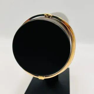 Pulsera rígida 18K con circonitas