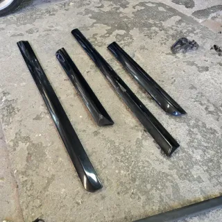 Molduras Puertas Seat Exeo Sport Negras