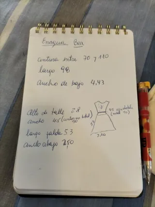 Cancán infantil blanco