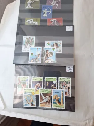 Ficha Sellos Deportivos Nicaragua 1989