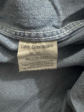 Camicia Calvin Klein Uomo Blu