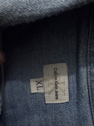 Camicia Calvin Klein Uomo Blu