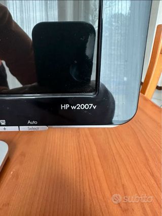 Monitor HP w2007v 20 pollici