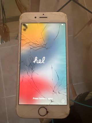 iPhone 6s Blanco blanco/rosa