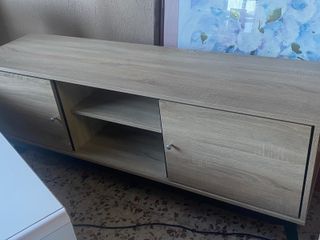 MUEBLE DE TV COLOR MADERA 150CM NUEVO