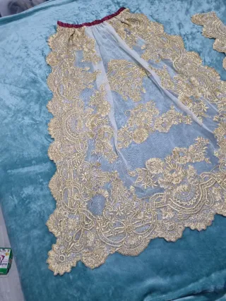 Manteleta Fallera Dorada