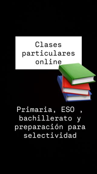 clases particulares online
