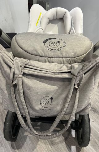 Carrito Casualplay completo + silla coche + Isofix