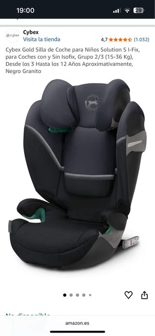 Silla Coche Cybex Gold