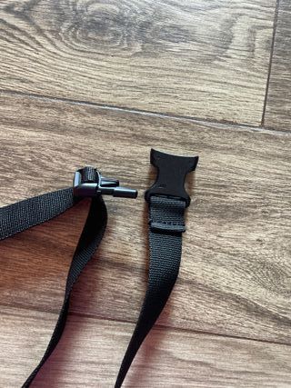 Marsupio rosso con stampa