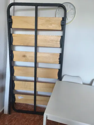 Somier y patas cama 90 x 190