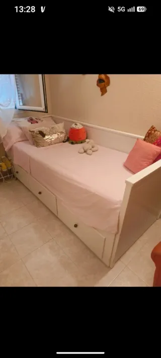 Cama Hemnes Ikea Blanca