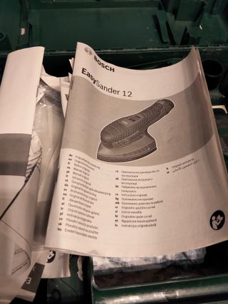 Lijadora Bosch EasySander 12 V