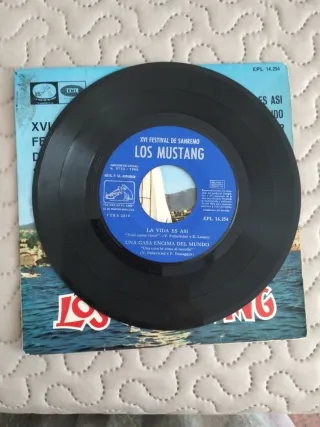 Disco Vinilo Los Mustang XVI Festival Sanremo