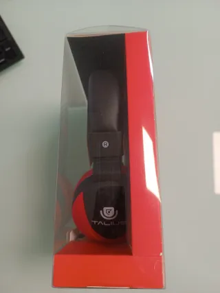 Auriculares Talius Bluetooth HPH-5006BT Rojos