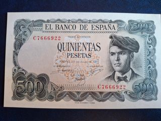 Billete 500 Pesetas Banco de España 1971