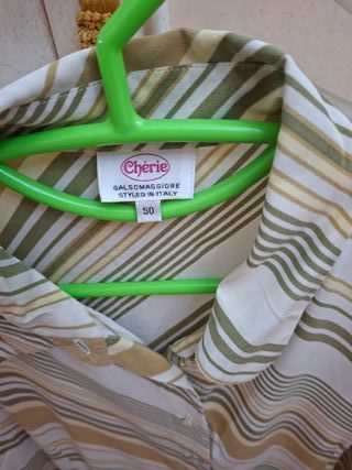 Camicetta Cherie righe diagonali taglia 50