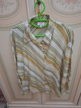 Camicetta Cherie righe diagonali taglia 50