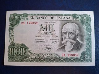 Billete 1000 Pesetas Banco de España 1971
