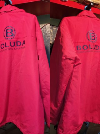 Chaqueta XXL Roly Roja