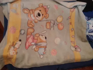 Manta de viaje para cuna