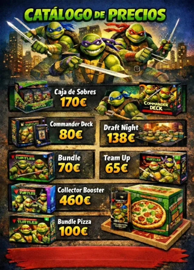 Catálogo Magic TNMT