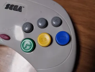 Mando Sega Saturn Blanco