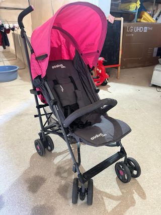 Silla de paseo Asalvo Baby color rosa