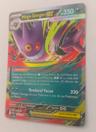 Mega-Gengar EX Carta Pokémon