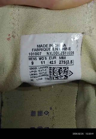 Converse Chuck Taylor All Star Rojas Talla 42.5