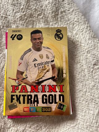 Cromo Panini Extra Gold Mbappé