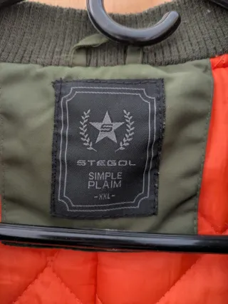 Chaqueta bomber verde oliva