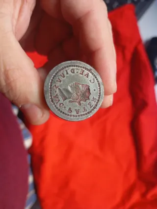 Pareja cuños troqueles acero Ases romanos Octavio